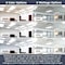 Luxrite 2x4 FT Troffer LED Panel Lights 3CCT 3500K-5000K 30/40/50W Up to 5500LM 0-10V Dimmable DLC UL, 2PK LR25707-2PK - alternate 7